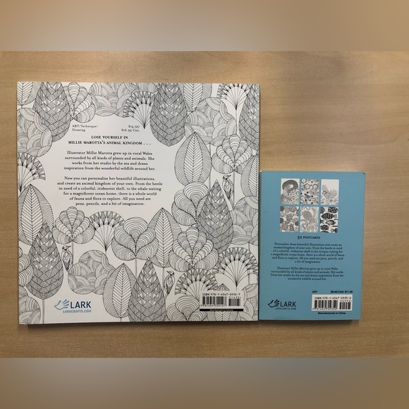 Animal Kingdom coloring book + 30 post card bundle - Picture 2 of 10